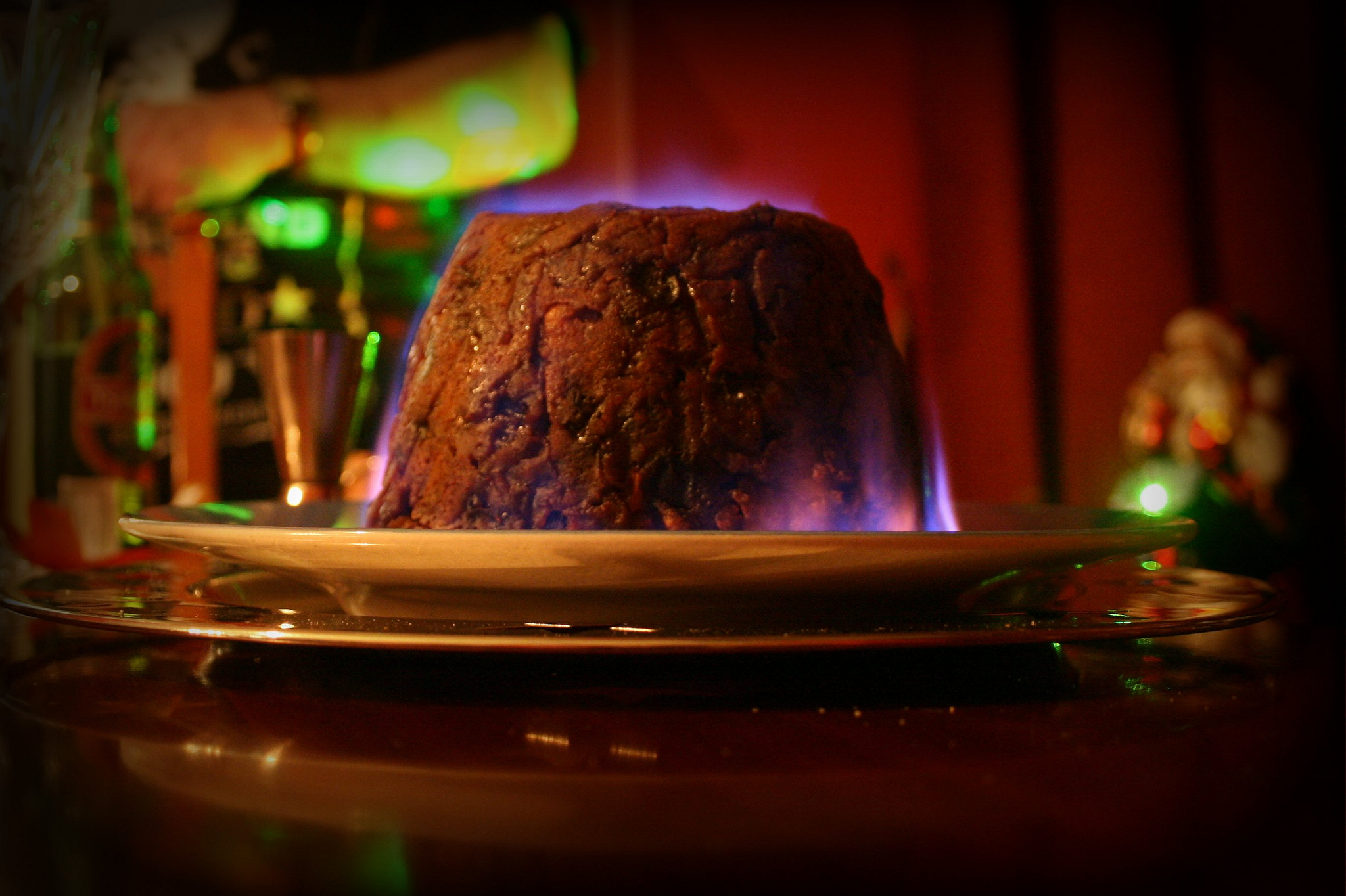 Photo of Christmas pudding by Pete, licensed under CC BY 2.0